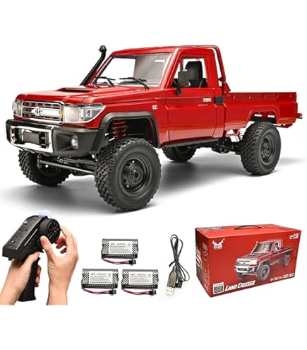Amazon.com: WPL Japan RC Car C44 RTR 1:12 Scale 4WD Off-Road Rock